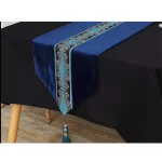 Thinkend 벨벳 원단, 실내 장식, 소파 커튼, 식탁보, 베갯잇 의자, 부드러운 부드러운 플레인 벨벳 천 - 이미지 6