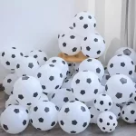 20/100PCS 라텍스 축구 풍선 스포츠 회의 게임 테마 파티 용품 풍선 축구 풍선 아이 생일 장식 - 이미지 2