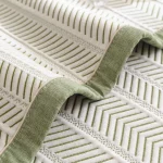 얼음 실크 냉각 소파 쿠션 여름 자수 쿨러 쿠션 미끄럼 방지 소파 커버 통기성 방지 스크래치 거실 소파 뒤로 - 이미지 4