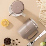 WORTHBUY 304 스테인레스 스틸 커피 머그잔 스푼 & 밀짚 학생 성인 사무실 커피 컵을위한 더블 레이어 절연 마시는 컵 - 이미지 3