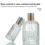 1/3Pcs 30ml 50ml 새로운 스타일 파인애플 휴대용 유리 향수 병 스프레이 빈 Atomizer 리필 용 병 - 이미지 2