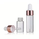 5pcs 1ml 2ml 3ml 5ml 명확한 미니 유리 Dropper 병 에센셜 오일 샘플 여행을위한 유리 눈 Dropper와 작은 - 이미지 5