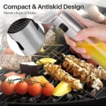 요리용 유리 오일 분무기 샐러드용 올리브 스프레이 미스터 바베큐 주방 베이킹 빈 식초 병 - 이미지 2