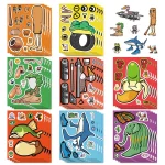 Tralalero Tralala Tungtung Sahur Brainrot 생일 파티 장식 DIY 풍선 케이크 토퍼 키 체인 파티 용품 선물 호의 - 이미지 6