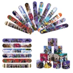 12/24/36pcs 슈팅 게임 Fortnition 슬랩 팔찌 파티는 어린이를위한 선물을 선호합니다 Goodie Bag 필러 파티 용품 장식 - 이미지 4