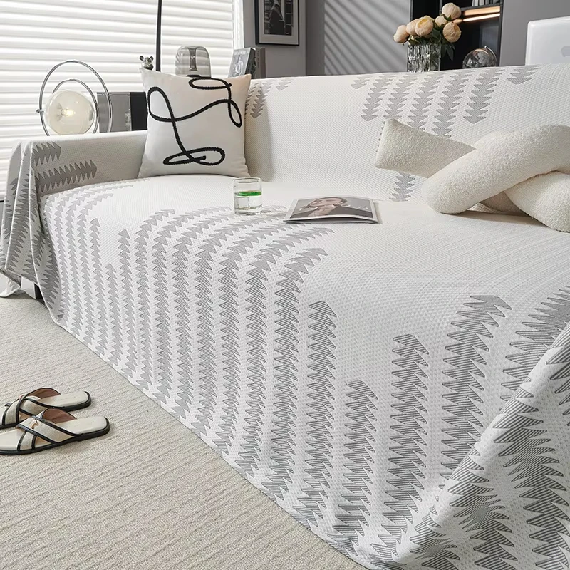 여름 얼음 실크 소파 담요 거실 소파에 대 한 유니버설 통기성 소파 커버 담요 수건 가구 수호자