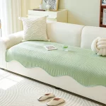 아이스 실크 여름 소파 커버 프렌치 소파 커버 냉각 미끄럼 방지 코너 소파 타월 거실 쇼파패드 ソファーマット 자동차 담요 카펫 - 이미지 5