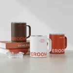 [제니퍼룸] 스테인리스 2중단열 보온 보냉 타임리스 텀블러 머그 370ml