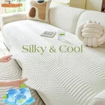 아이스 실크 여름 소파 커버 프렌치 소파 커버 냉각 미끄럼 방지 코너 소파 타월 거실 쇼파패드 ソファーマット 자동차 담요 카펫