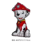 5pcs Paw Patrol 호일 풍선 라이더 체이스 스카이 록키 파편 테마 풍선 생일 파티 장식 어린이 용품 장난감 - 이미지 5