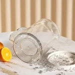 손잡이가 있는 가정용 액체 냉장고 냉동 컵, 이중 레이어 냉동고 맥주 머그잔, PET 두꺼운 투명 맥주 머그잔, 여름 - 이미지 4