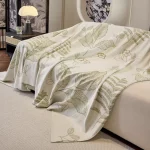 냉각 얼음 실크 소파 커버 거실 여름 고양이 방지 전체 커버 소파 보호대 미끄럼 방지 소파 낮잠 사무실 담요 장식 - 이미지 4