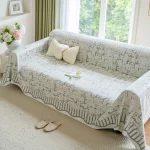 1PC 올인클루시브 여름 아이스 실크 소파 타월 (거실용 논슬립 소파 담요, 소파 보호 커버, 팔걸이 등받이 커버) - 이미지 3