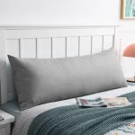 아늑한 벨벳 베개 커버 50x70 50x100 더블 럭셔리 요추 쿠션 커버 솔리드 화이트 거실 장식 베개 소파 커버 - 이미지 3