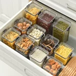 기계식 키보드 키캡 스위치 보관함 PC 투명 부식 방지 및 방습 쌓을 수 있는 밀봉 보관함 - 이미지 5