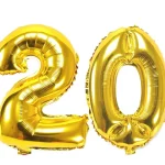 32 인치 숫자 그림 호일 풍선 10 20 30 40 50 60 70 80 90 세 성인 생일 파티 기념일 장식 공기 풍선 - 이미지 2