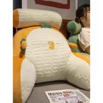 아이스 실크 침대 옆 베개 부드러운 등받이 독서 베개 대형 등받이 소파 베개 머리 받침대 침대에서 독서 여름 - 이미지 3