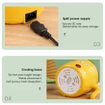 1.8l 다기능 밥솥 냄비 다기능 학생 기숙사 전기 전기 요리 국수 홈 냄비 스테인레스 스틸 - 이미지 5