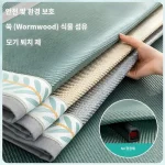 여름 등나무 시트 소파 패드 쑥 섬유 쿨링 땀 배출 소파 패드 아이스 미끄럼 방지 시트 쿠션 돗자리 소파 커버 시트 쿠션 여름 미끄럼 방지 소파 패드 - 이미지 3