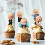 리틀 보스 아크릴 케이크 장식 아이 생일 파티 용품 장식 베이비 샤워 Caketopper - 이미지 3