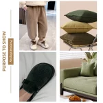 소파 커버 베개 커버 코트 바지에 대한 미터로 녹색 코튼 코듀로이 패브릭 실내 장식 Diy 바느질 소프트 웨어러블 천 일반 - 이미지 3