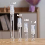 5/10Pcs 3ml 5ml 10ml 명확한 미니 향수 유리 병 빈 화장품 병 샘플 테스트 튜브 얇은 유리 병 - 이미지 3