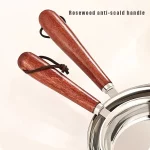 316 스테인레스 스틸 오일 냄비, 계란 프라이팬, 미니 수프, 우유 냄비, 요리 냄비, 화상 방지 주방 도구, 조리기구 액세서리 - 이미지 4