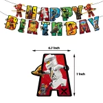 Ninjaed Go 테마 풍선 생일 파티 장식 용품 베이비 샤워 Legoed 라텍스 Ballon 배경 배너 케이크 토퍼 소년 - 이미지 3