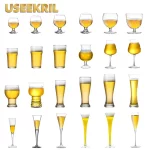 클래식 초안 맥주 컵 차가운 음료 컵 성격 초안 맥주 안경 컵 공예 맥주 컵 파티 바 도구 액세서리