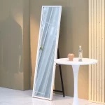 준우드 전신거울 거치경 전신경 거실 현관 스탠딩 거울 - 이미지 4