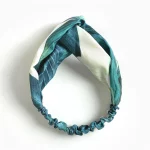 여자 여자 여름 보헤미안 헤어 밴드 인쇄 머리띠 레트로 크로스 터번 붕대 Bandanas HairBands 헤어 액세서리 Headwrap - 이미지 4