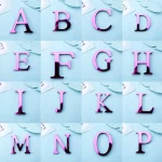 아크릴 장미 빨간색 문자 3D 거울 벽 스티커 홈 인테리어 휴일 축하 거실 DIY 껍질 & 스티커 아트 벽화 - 이미지 2