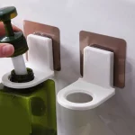 벽 마운트 Traceless 후크 샴푸 병 선반 액체 비누 샤워 젤 주최자 후크 홀더 행거 욕실 액세서리 - 이미지 4