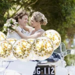 40 Pcs 골드 색종이 풍선 결혼식 생일 파티에 대 한 황금 종이 점과 12 인치 골드 고품질 파티 풍선 - 이미지 2