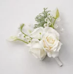 Uflower 은방울꽃 포켓 Boutonniere 신랑 Groomsmen 게스트 Boutonniere 결혼식, 동창회, 기념일, 졸업식 - 이미지 4