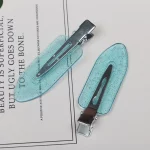 4pcs 6cm 헤어 클립 벤드 없음 원활한 헤어 클립 사이드 뱅스 자용 메이크업 워시 페이스 액세서리 여자 여자 스타일링 헤어핀 - 이미지 4