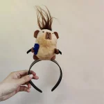 Capybara 머리띠, 사랑스러운 동물 머리띠, 모든 머리 유형용 머리띠 액세서리 - 이미지 5