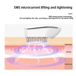 EMS 마이크로 전기 수입 헤어 케어 빗, 다기능 자오선 마사지 빗, USB 충전식 헤어 마사지 브러시 - 이미지 5