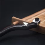 새로운 100% S925 순수 실버 여성 남성 레트로 머리핀 흑단 나무 문학 나비 중국 스타일 Hanfu 헤어 액세서리 쥬얼리 - 이미지 5