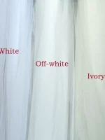 YouLaPan 부드러운 얇은 명주 그물 싱글 레이어 신부 결혼식, 간단한 베일 컷, 가장자리 벨로 드 노비아 라르고 만틸라, 맞춤형 웨딩 베일, V30 - 이미지 6