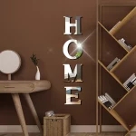 3D 거울 벽 스티커 새로운 나비 홈 아크릴 데칼 홈 장식 DIY 자기 접착 거울 장식 스티커 아트 벽 장식 - 이미지 6