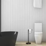 종이 타월 홀더 욕실 스테인레스 스틸 바닥 장착 화장지 홀더 단일 극 주방 바닥 선반 욕실 비품 - 이미지 6