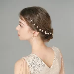 6 개/몫 오스트리아 크리스탈 라인 석 신부 머리핀 진주 웨딩 헤드 피스 여성을위한 헤어 쥬얼리 액세서리 휴일 선물 - 이미지 2