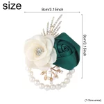 국경 간 신혼 웨딩 코사지 손목 꽃 정장 DIY 결혼 드레스 액세서리 공장 XH925 웨딩 용품 - 이미지 5