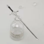 새로운 펑크 금속 칼 머리핀 여성을위한 중국 스타일의 간단한 헤어 스틱 Diy 헤어 스타일 디자인 도구 액세서리 Dropshipping - 이미지 6