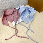 보헤미아 반다나 빨간 머리 스카프, 탄력 있는 파란색 머리띠, 삼각형 헤어밴드 스트랩, 조절 가능한 부드러운 랩, 야외용 - 이미지 4