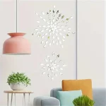 100pcs 아크릴 다이아몬드 모양 거울 스티커 모자이크 타일 대량 자체 접착 DIY 공예 미술 거울 벽 문 홈 장식 - 이미지 4