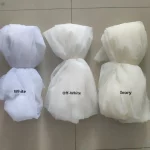 화이트 엘보 길이 웨딩 베일, 크리스탈 컷 엣지, 신부 베일, 빗 비드 베일 트림, 1 티어 - 이미지 5