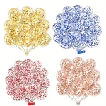 30/20/10pcs 퍼플 레드 골드 실버 스팽글 풍선 반짝이 스팽글 글로브 풍선 생일 파티 크리스마스 파티 웨딩 데코라 - 이미지 3