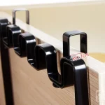 접이식 쓰레기 봉투 걸이 랙 주방 쓰레기 홀더 찬장 문 보관 선반 주방 액세서리 쓰레기 봉투 홀더 - 이미지 6